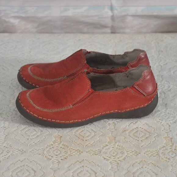 Naturalizer Jagg Slip Ons Size 7W Wide Flats Loafers - Picture 1 of 8